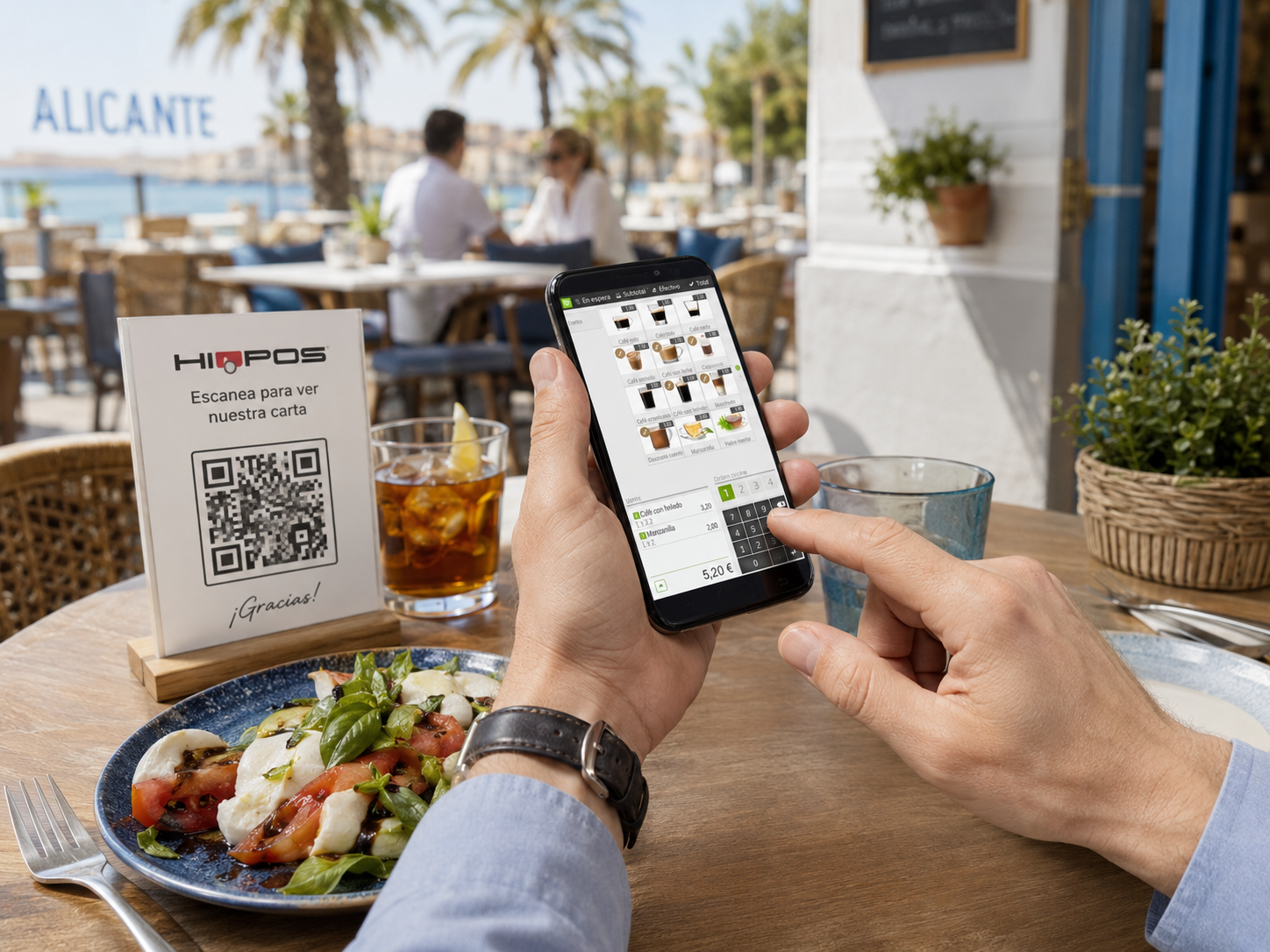 Carta QR y pedidos online para restaurante de Alicante